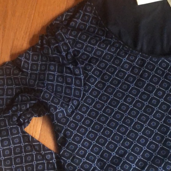 Liz Claiborne Set Top & Pants Large 16 Navy! - Picture 3 of 8